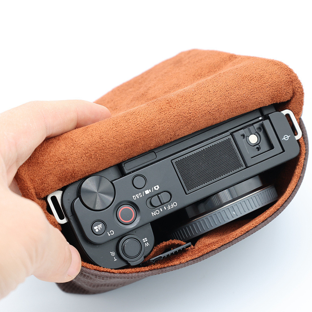 กระเป๋ากล้องดิจิตอลสําหรับ Sony ZV-1 ZV-1II ZV1 ZV-1M2 RX100 VII VI V VA IV M7 M6 ปลอกกล้องอุปกรณ์เสริมกระเป๋าเก็บกล้องกระเป๋าเก็บแบบพกพากระเป๋า