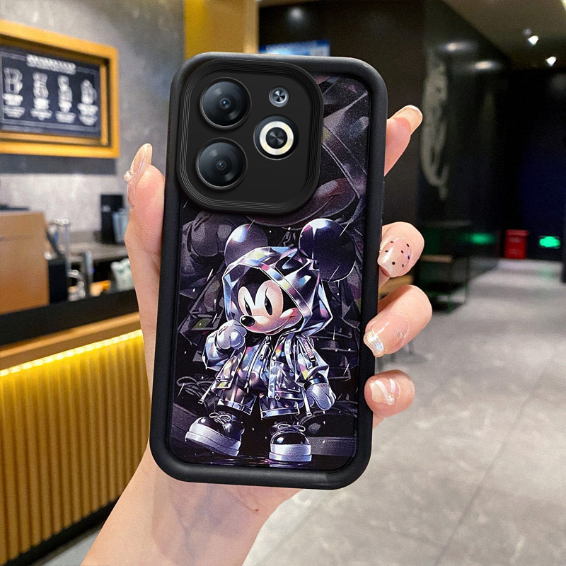 สําหรับ Tecno Spark GO 2024 กรณีซิลิโคนนุ่ม TPU กันกระแทกรูปแบบการ์ตูน Full Protcetion เคสโทรศัพท์สํ