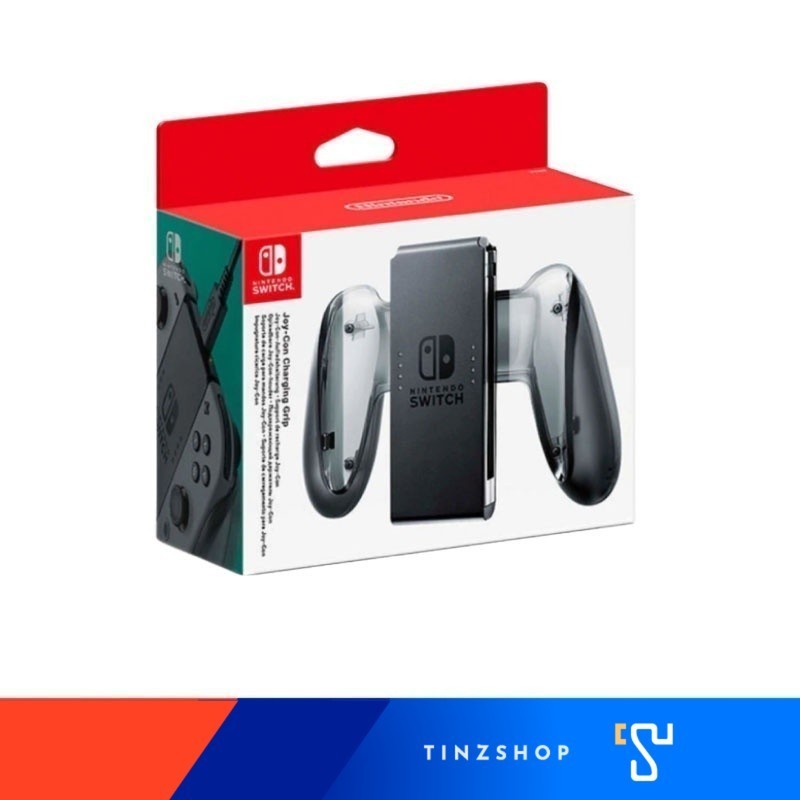 Nintendo Joy Con Charging Grip for Nintendo  Switch : กริ๊ปชาร์จ จอยคอน นินเทนโด้ (สินค้าของแท้)