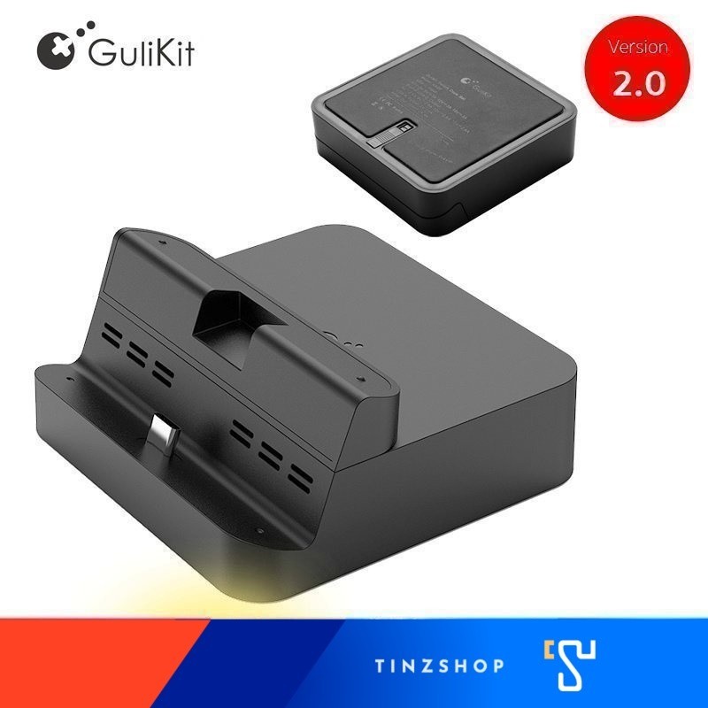 GuliKit Dock NS05 V. 2.0 for Nintendo Switch Support 1080P, 4K กูลลิคิท ด๊อค เวอร์ชั่นใหม่ 2.0 ปรับระดับได้