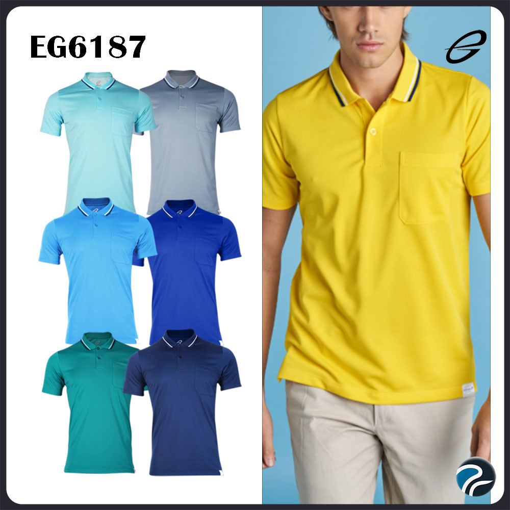 ลดเพิ่ม 30% ส่งฟรีไม่มีขั้นต่ำ! เสื้อโปโลชายเบสิคแขนสั้น EGO SPORT รุ่น EG6187 ชุด 2 แท้100%
