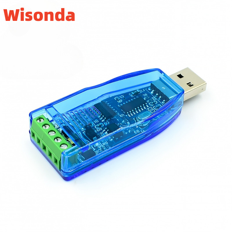 บอร์ดโมดูลแปลง USB เป็น RS485 RS232 V2.0 RS-485 A