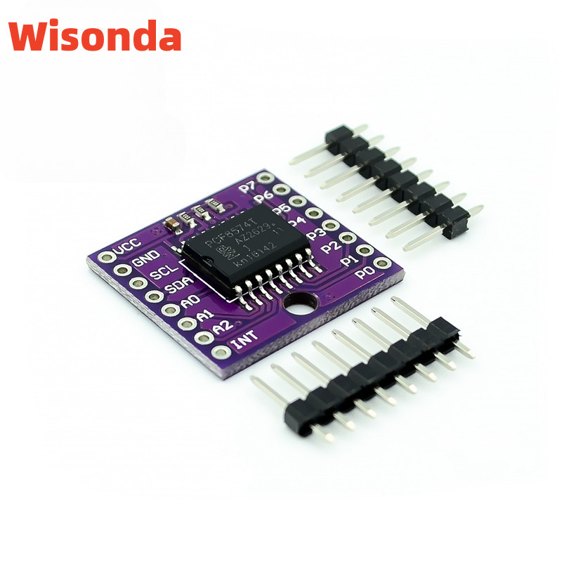 MCU-8574 PCF8574T I2C Busbar 8-Bit Remote I/O โมดูลขยายกระแสสูง