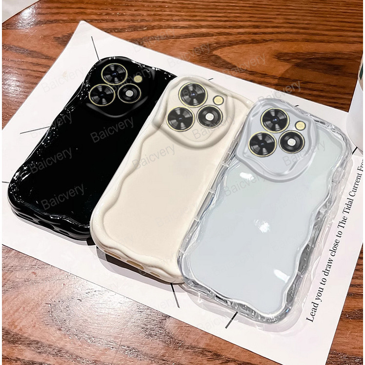 Itel A50 4G A667LP A70 Casing Fashion Shell TPU Silicone Case Cover เคสกันกระแทก เคสป้องกัน