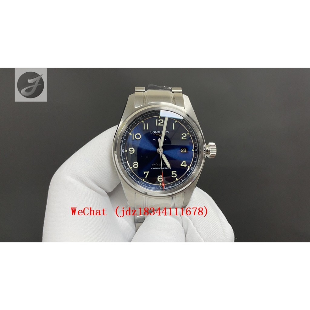 Longines Pioneer SPIRIT Series นาฬิกาข้อมืออัตโนมัติ 42 มม. นําเข้าจากสวิตเซอร์แลนด์ แฟชั่นสําหรับผู้ชาย
