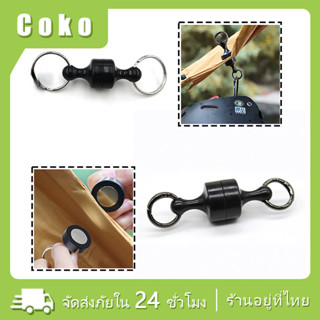 คลิปหัวเข็มขัดแม่เหล็ก สองขนาด คาราบิเนอร์ ป้องกันการตก พร้อ…