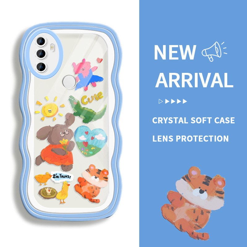 สําหรับOppo A53 2020 4G A52 A53sสําหรับOppoA53 OPOP A53 0PP0 A52 OPปลอกHP Softcase Kesing Lucuโทรศัพ