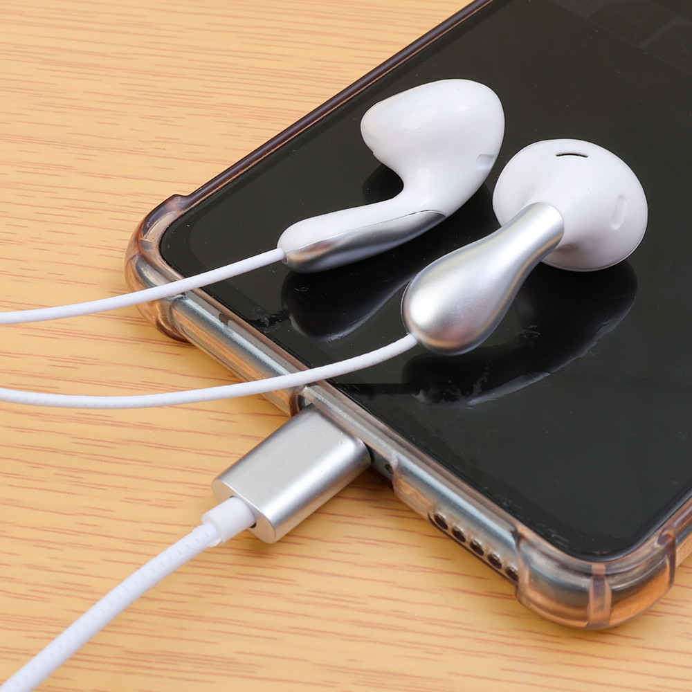 [ Featured ] หูฟังอินเอียร์ Hifi สเตอริโอ ตัดเสียงรบกวน พร้อมตัวควบคุมระดับเสียง Type C และหูฟังมีสาย 3.5 มม. สําหรับฟังเพลง เล่นเกม โทร