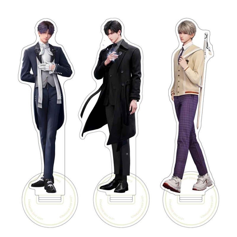 【พร้อมส่ง】ป้ายสัญลักษณ์อะคริลิค ลายอนิเมะ Love And Deepspace Xavier Zayne Rafayel สําหรับเพื่อนร่วมชั้น