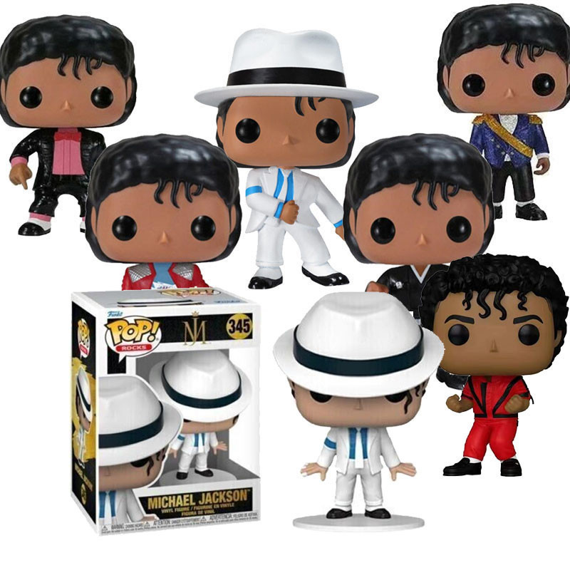 โมเดลฟิกเกอร์ Funko POP 22 23 24 25 26 345 359 Michael Jackson ของเล่นสําหรับเด็ก