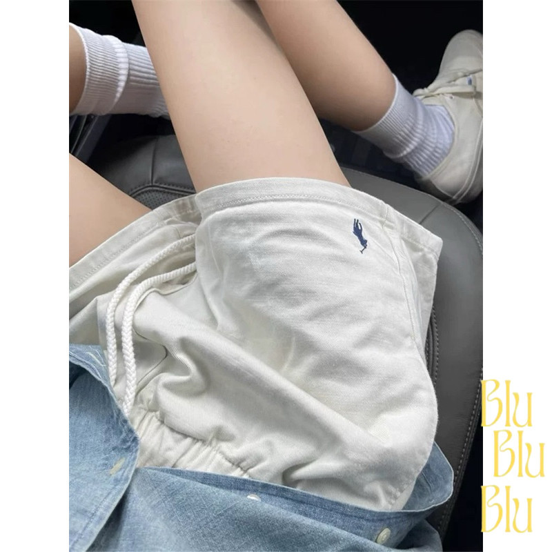 Polo Short elastic 🩶✨กางเกงขาสั้น โปโล ผ้านิ่ม ยางยืด🧁✨ สินค้าพร้อมส่ง