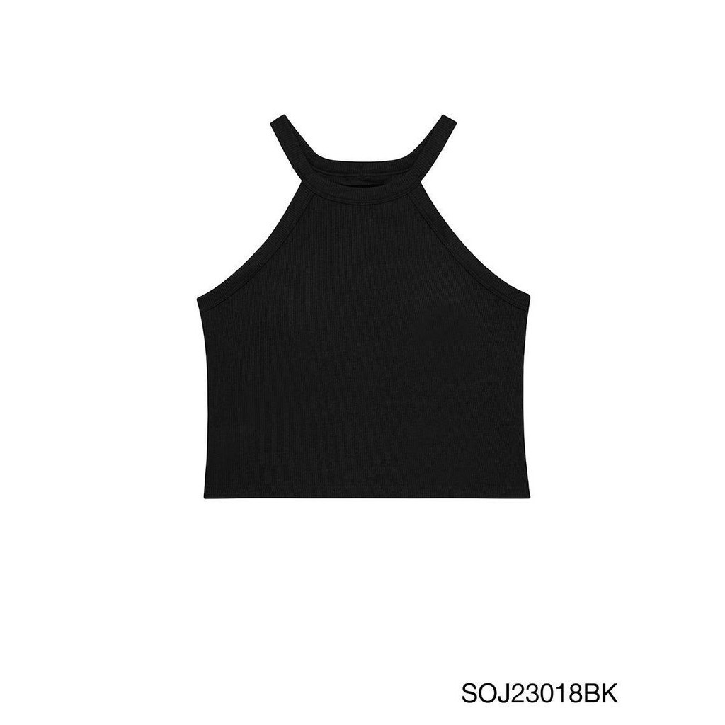 SABINA เสื้อคล้องคอเสริมบรา รหัส SOJ23018BK สีดำ