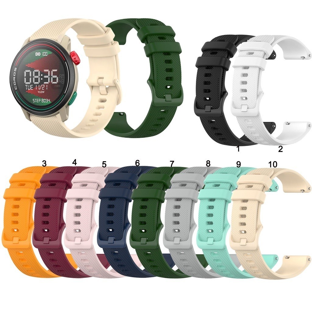 สายนาฬิกาข้อมือซิลิโคน สําหรับ COROS PACE 2 3 APEX 2 Pro APEX Pro APEX 42 มม. 46 มม.