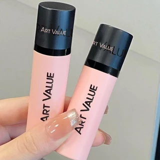 Art Value ลิปโคลน เนื้อแมตต์ ถ้วยไม่ติด พื้นผิวกำมะหยี่ ติดทนนาน กันน้ำ สไตล์เกาหลี