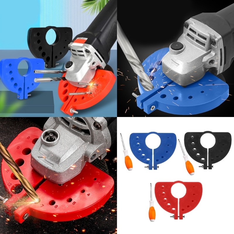 QUIM 3-12 มม.เจาะ Bit Sharpener เจาะ Bit Sharpening Guide เครื่องมือเจาะ Bit บด