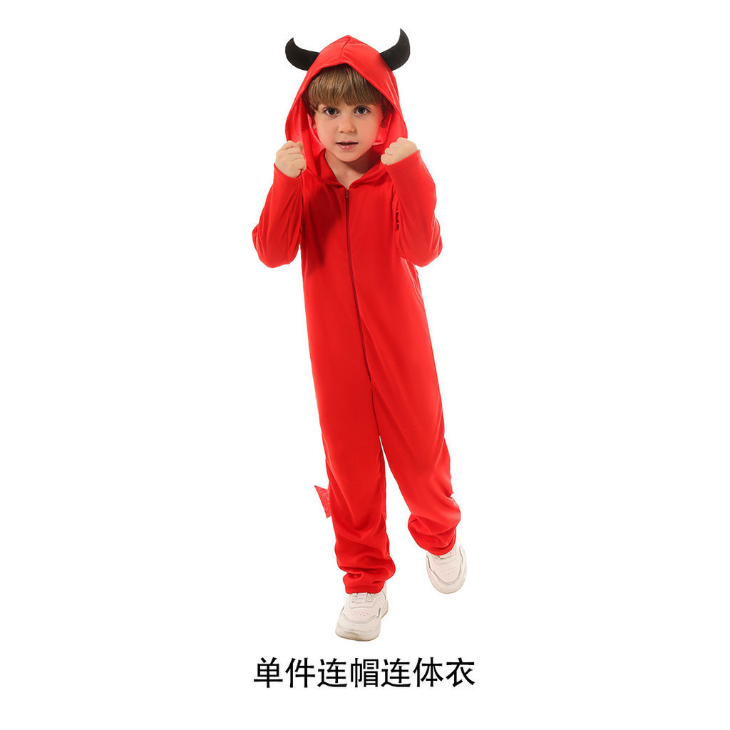 ชุดคอสเพลย์ตัวละครเด็ก ชุดจั๊มสูทซูเปอร์ฮีโร่ NPC/ชุดคอสเพลย์ฮาโลวีน