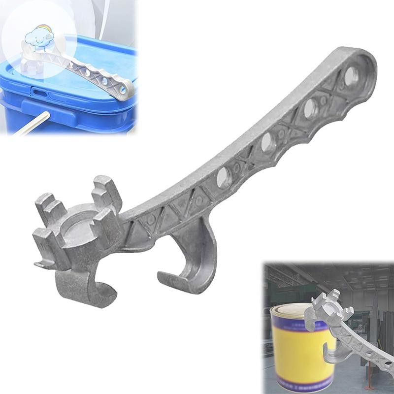 TWOE Muti-Function โลหะถังเปิด Pail สีฝาปิดกระป๋องเบียร์น้ําผึ้งถังเปิดเครื่องมือ Home Hand Opener Removal เครื่องมือ TH