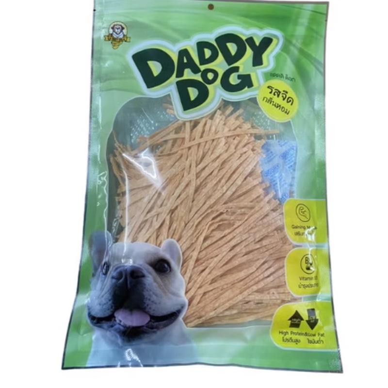 Daddy Dog ขนมสุนัขปลาเส้นเส้นเล็ก 150 กรัม