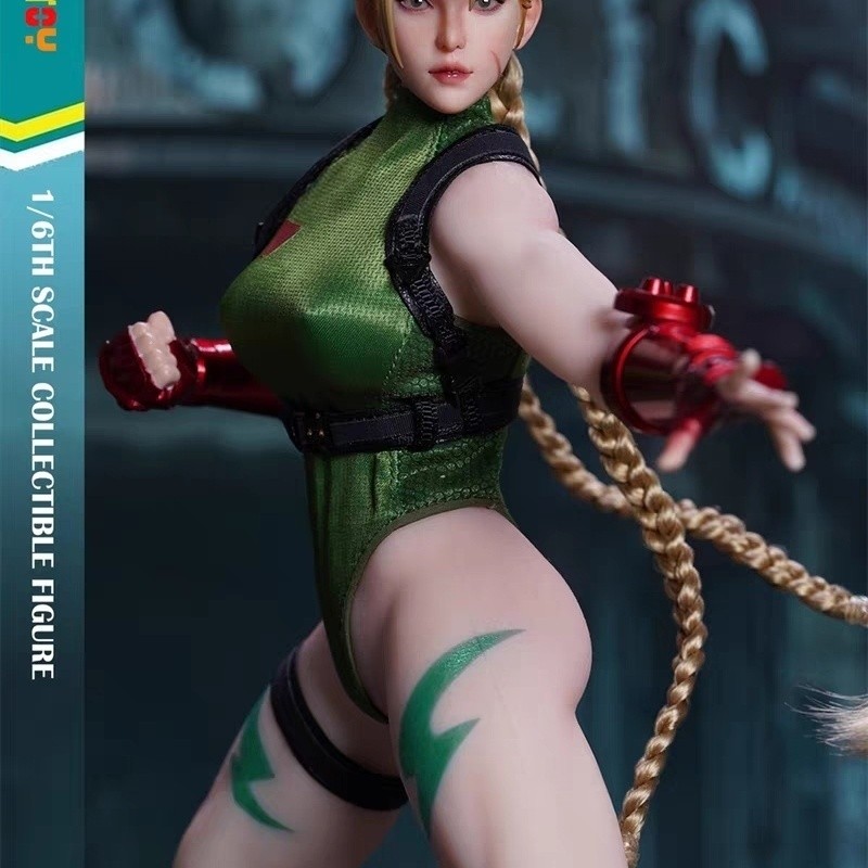 Spot Play Toy p020 1/6 A Street Fighter Jia Mi ตุ๊กตาทหารหญิงแบบหุ้มยาง