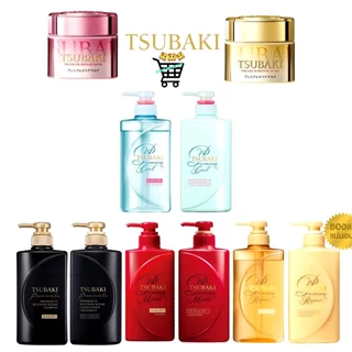 ฉลากไทย TSUBAKI by Shiseido ซึบากิ พรีเมียม Moist Repair Premium Shampoo Conditioner Treatment แชมพ