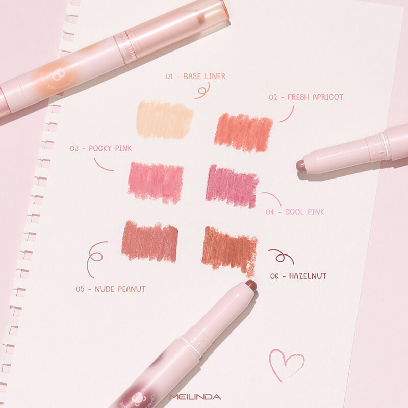 Mei Linda Crayon Over Liner 1.2g เมลินดา ลิปไลเนอร์เบลอขอบปาก. รูปที่ 7