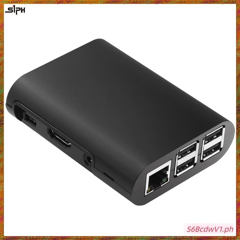 [MLO] เคสสําหรับ Raspberry Pi 3 รุ่น B, Pi 2 รุ่น B & Pi B+4 สีดํา