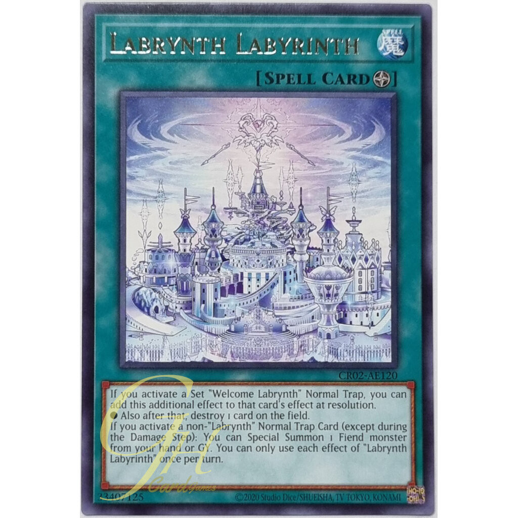 Yugioh [CR02-AE120] Labrynth Labyrinth (Rare)