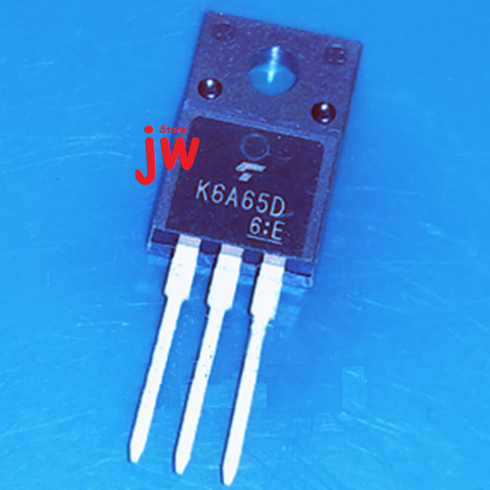 เครื่องมือชิ้นส่วน K6A65D K6A65 6A65 6A 650V N-Ch MOSFET TO-220F