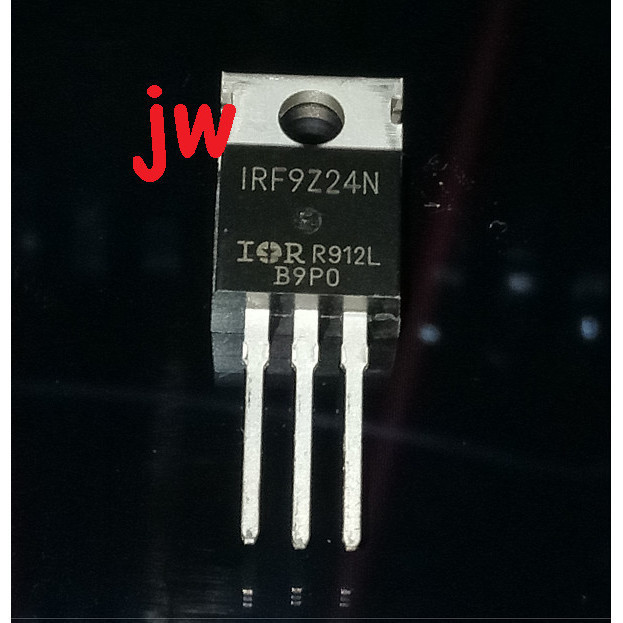 เครื่องมือชิ้นส่วน IRF9Z24NPBF IRF9Z24N IRF9Z24 55V 12A P-Ch MOSFET