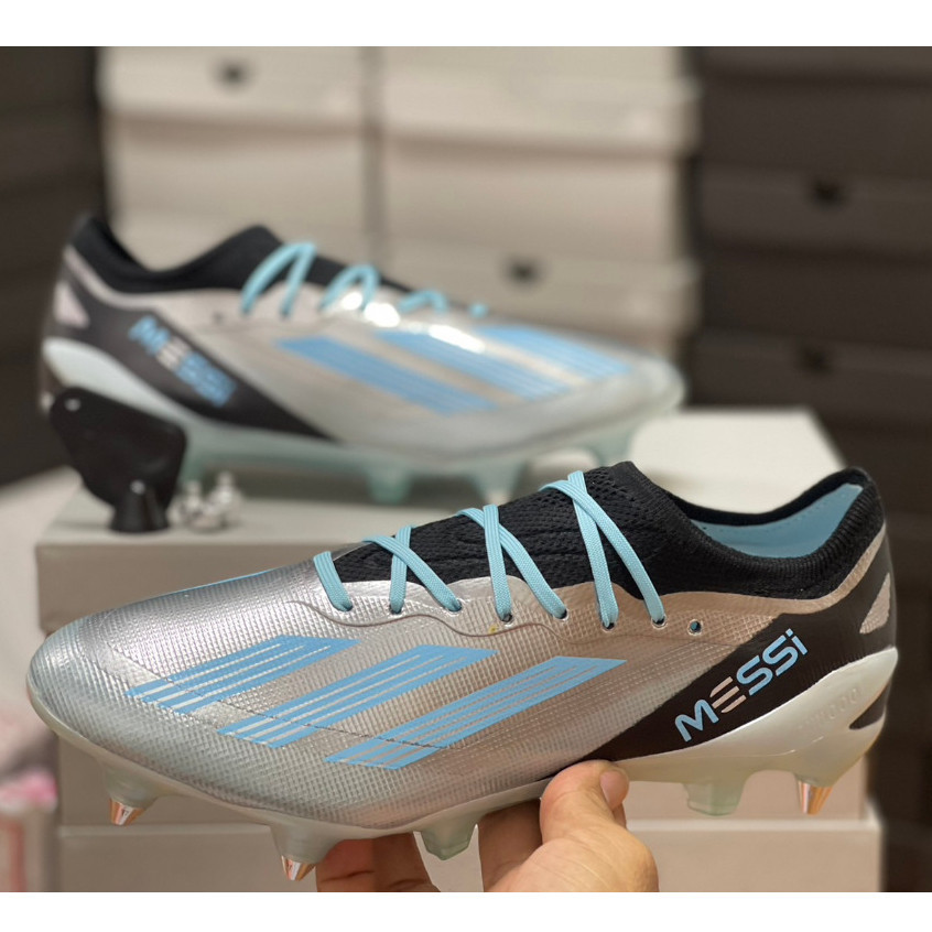 ♞,♘,♙รองเท้า ฟุตบอล สตั๊ด Adidas X CRAZYFAST.1 ปุ่มเหล็ก มีเก็บเงินปลายทาง แถมฟรี กล่อง ดันทรง ถุงผ