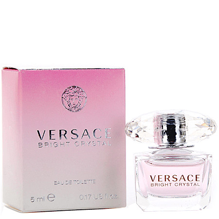 VERSACE Bright Crystal Eau de Toilette 5 ml สำหรับ แนวสดชื่นอ่อนหวาน