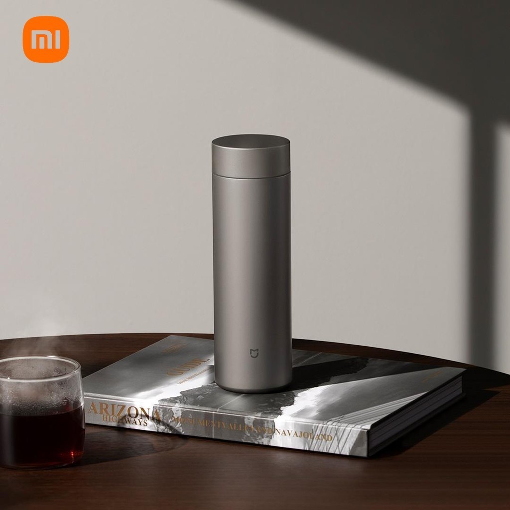 Xiaomi กระติกน้ําร้อน Ti 2 480 มล. ไทเทเนียมบริสุทธิ์ 6 ชั่วโมง วัสดุทางการแพทย์ ไม่เป็นอันตราย โลหะหนัก เครื่องดื่มเพื่อสุขภาพ