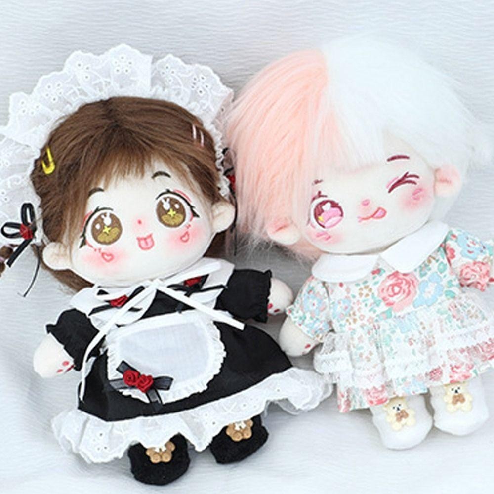 Solighter รองเท้าตุ๊กตากระต่ายน่ารัก ผ้าฝ้าย 7 แบบ 20 ซม. อุปกรณ์เสริม สําหรับตุ๊กตา - รูปที่ 6