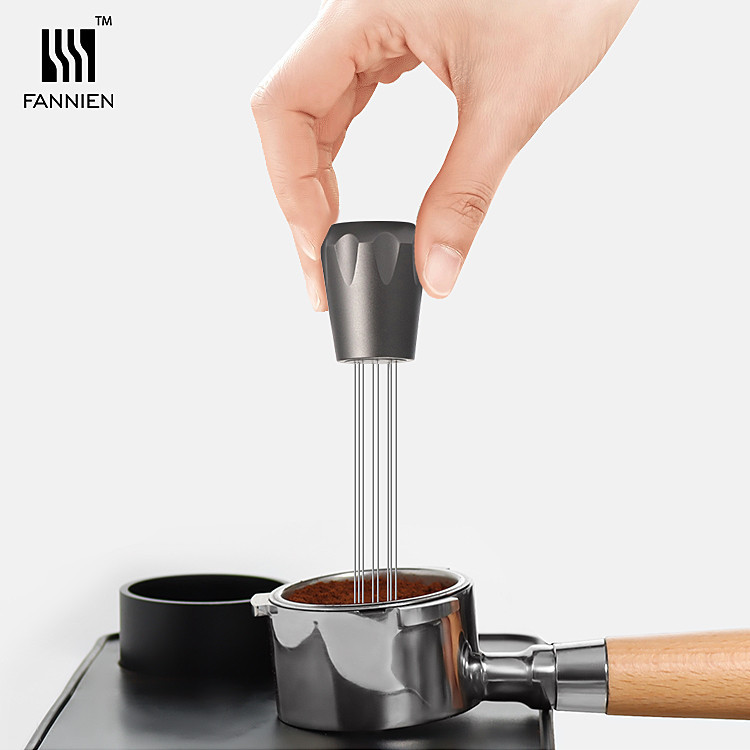 เครื่องจ่ายผงกาแฟ ผงกาแฟ สเตนเลส เข็มหลวม อิตาลี เอสเปรสโซ่ ผ้า เข็ม อุปกรณ์เสริม เข็มกวนผง ในครัวเรือน