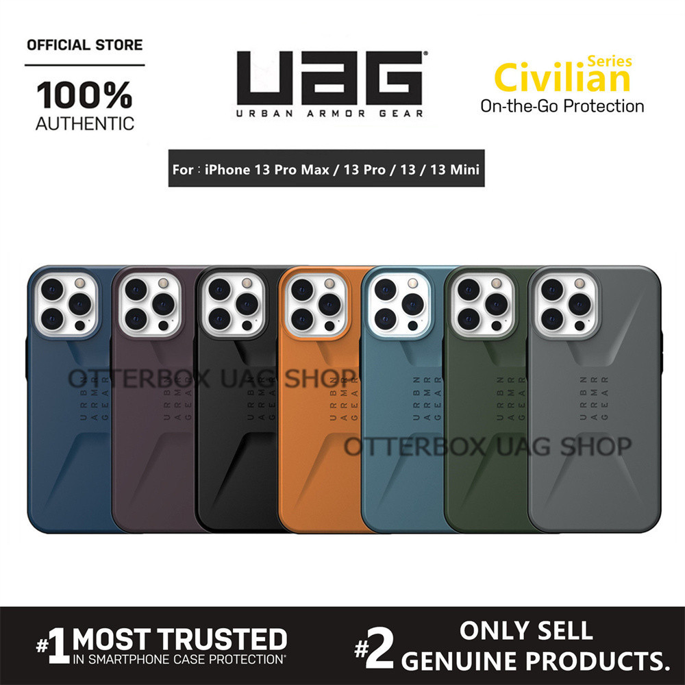 เคส UAG รุ่น Civilian Series - iPhone 13 Pro Max / 13 Pro / 13 / iPhone 12 Pro Max / 12 Pro / 12