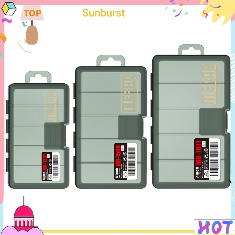 [Sunburst11.th] กล่องเหยื่อตกปลา แบบพกพา 5 ช่อง