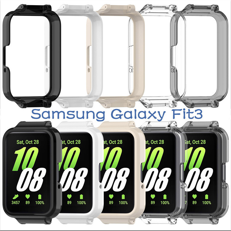 Samsung galaxy fit 3 เคสแข็ง Smart Watch SM-R390 เคส PC แข็ง สําหรับ Samsung galaxy fit3 อุปกรณ์เสริม