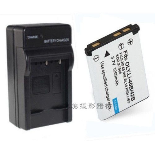 เหมาะสําหรับแบตเตอรี่กล้อง + เครื่องชาร์จ NP-45 LI-42B LI-40B EN-EL10 DLI-216 D032 Charger
