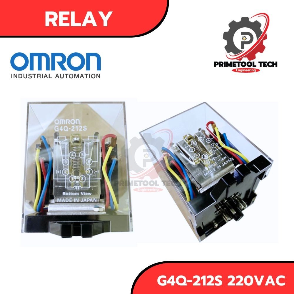 RELAY OMRON G4Q-212S 220VAC - สินค้าในสต๊อกพร้อมส่งทั่วไทย