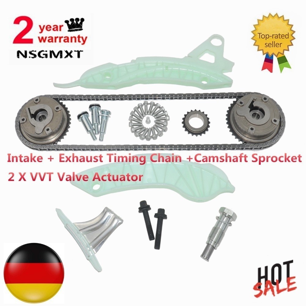 QP03 Timing Chain Camshaft Sprocket with  VVT Valve Actuator For CITROEN C4 BMW MINI PEUGEOT  2012-2
