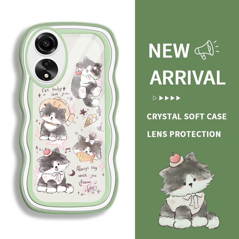 สําหรับOppo A78 4G A78 5G A79 2017 A83 สําหรับOppoA78 OPOP A78 0PP0 CPH1729 OPปลอกHP Softcase Kesing