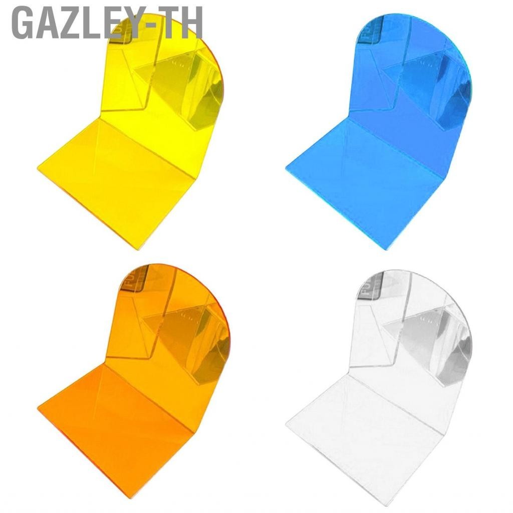 Gazley-th Bookends  L Shaped Transparent Thicken Decorative Book End Easy To Store Durable for Student Office