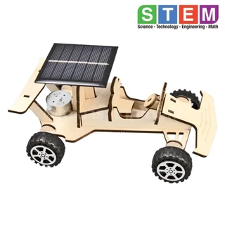 T-M204 ชุดประกอบไม้ รถแข่ง พลังงานแสงอาทิตย์ Solar Racing Wooden Kit STEM Education ของเล่นเสริมทักษะ เสริมพัฒนาการ