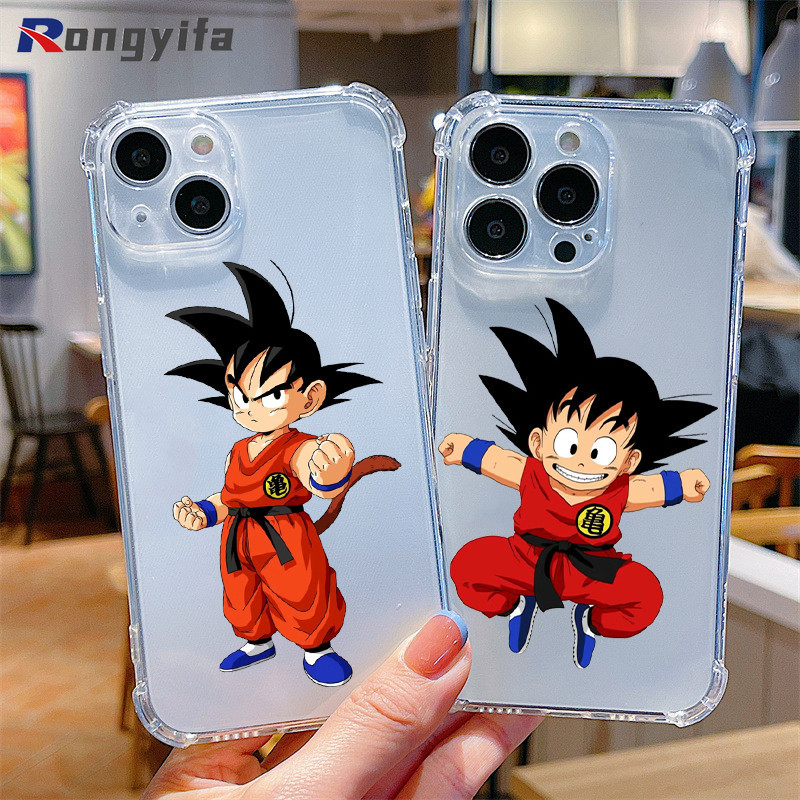 อะนิเมะ Dragon Ball สําหรับ Realme GT 6 6T 5 Pro เคสโทรศัพท์ Cool Saiyan Kakarotto Soft TPU ฝาครอบกรณี