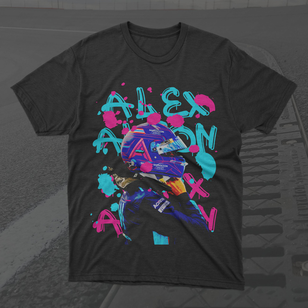 Alex Albon T-Shirt, Formula 1 Graphic Racing Shirt, F1 Shirt Alex Albon Merch, Albon Alex Shirt