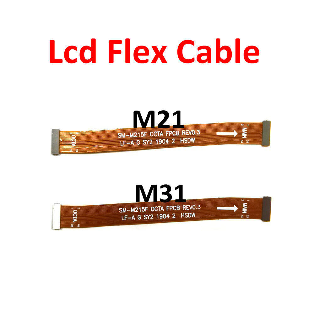 ใหม่ บอร์ดเชื่อมต่อหน้าจอ Lcd สายแพ สําหรับ Samsung Galaxy M21 M31 M30s