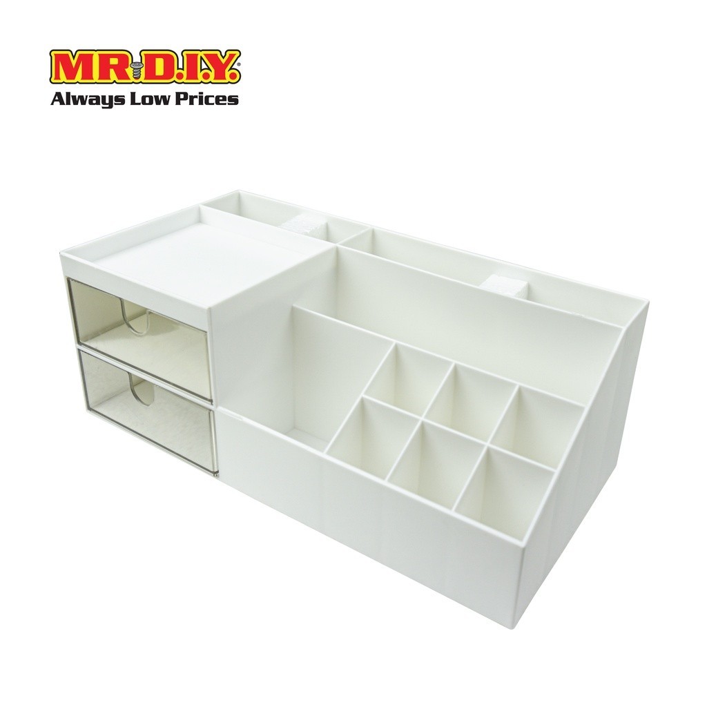 มิสเตอร์. ดี.ไอ.วาย กล่องเก็บเครื่องเขียนพร้อมลิ้นชัก (ขนาด 14 x 24 x 9 ซม.)