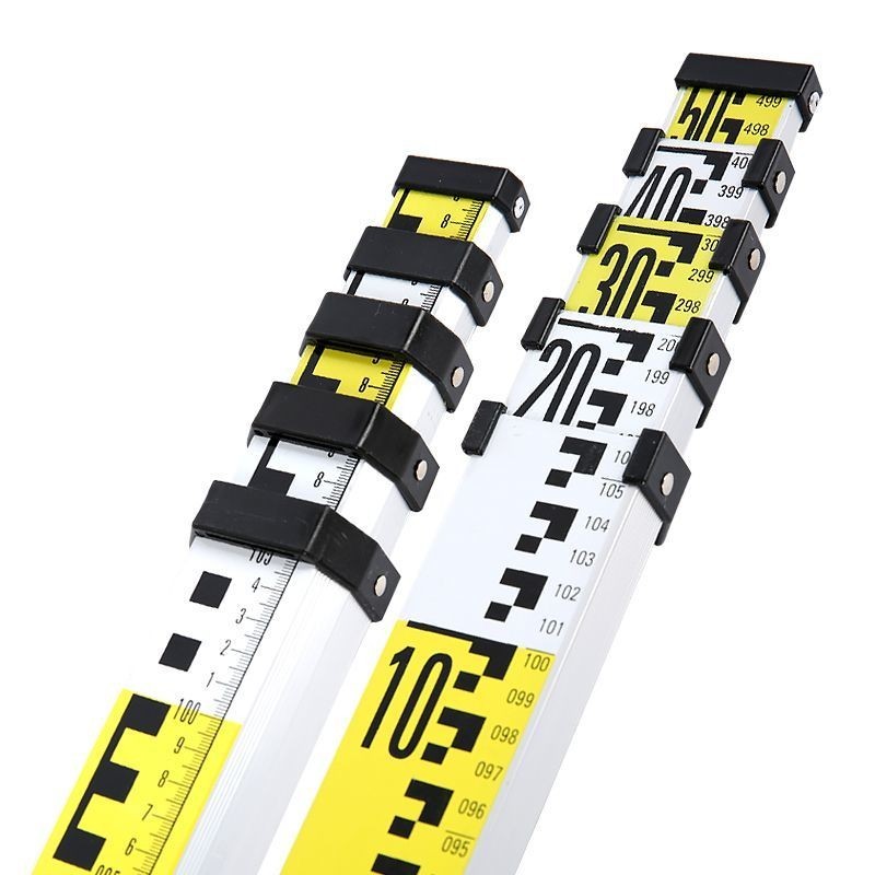 Level Gauge Sopwith Staff 5 M Ruler 7 M Telescopic Measuring Scale 3 M a Scale Elevation Ruler Rod A