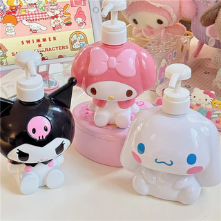 SANRIO ขวดเจลอาบน้ํา ซานริโอ ขวดเปล่าความจุขนาดใหญ่