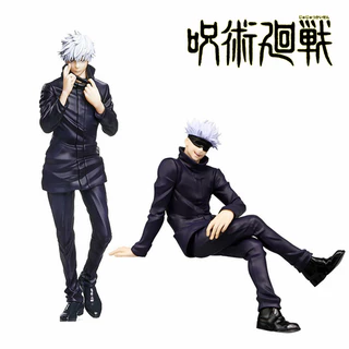 โมเดลฟิกเกอร์ PVC รูปปั้นอนิเมะ Jujutsu Kaisen Gojo Satoru ขนาด 13 ซม. 2 สไตล์ ของเล่นสําหรับเด็ก แฟนคลับ เก็บสะสม เพื่อน